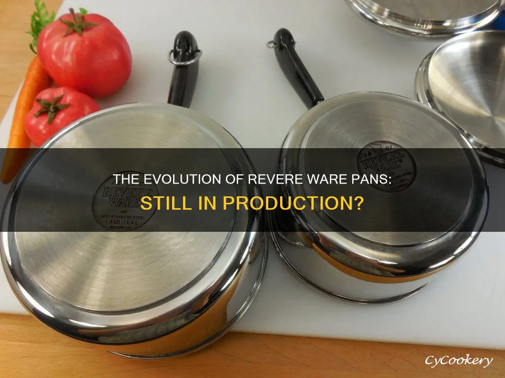 are revere ware pans still made