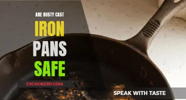 Rusty Cast Iron Pans: Safe to Use or a Health Hazard?