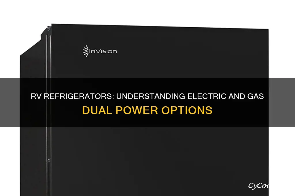 are rv refrigerators both electric and gas