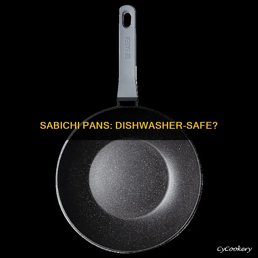 are sabichi pans dishwasher safe