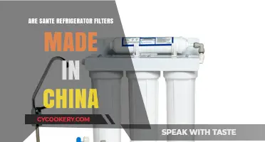 Are Sante Refrigerator Filters Made in China? Unveiling the Origin