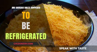 Should Sausage Balls Be Refrigerated? Storage Tips for Perfect Snacks