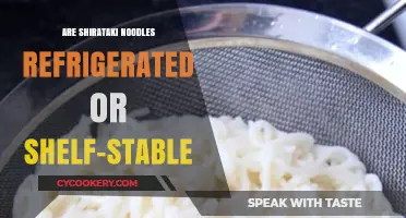 Shirataki Noodles: Refrigerated or Shelf-Stable? Storage Guide