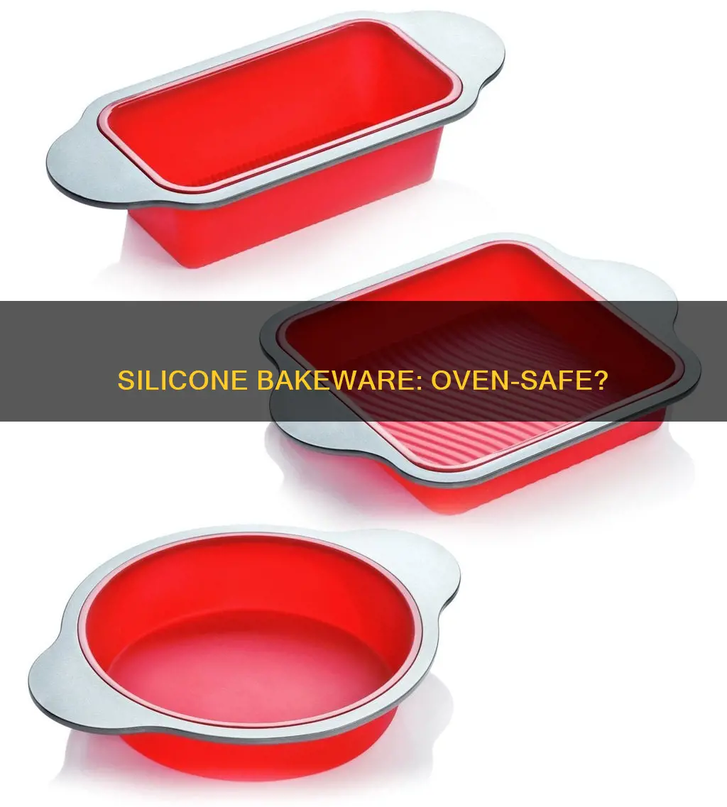 are silcone baking pans just safe for the oven