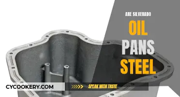 Are Silverado Oil Pans Made of Steel?