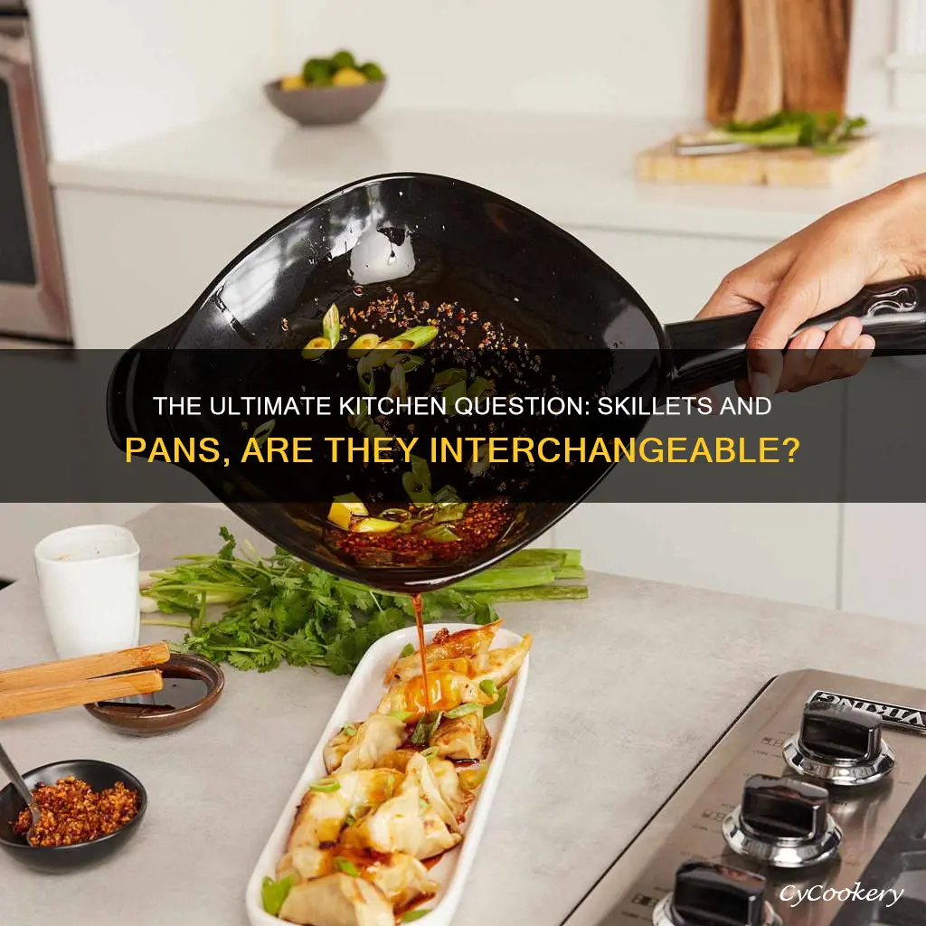 are skillets and pans the same