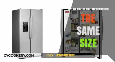 Are All Side-by-Side Fridges the Same Size? Find Out Here