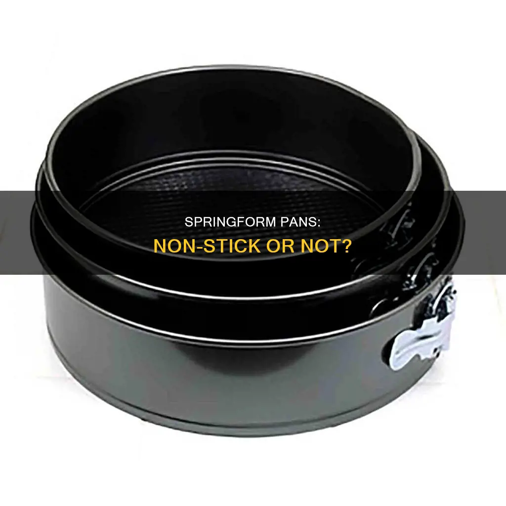 are springform pans non stick