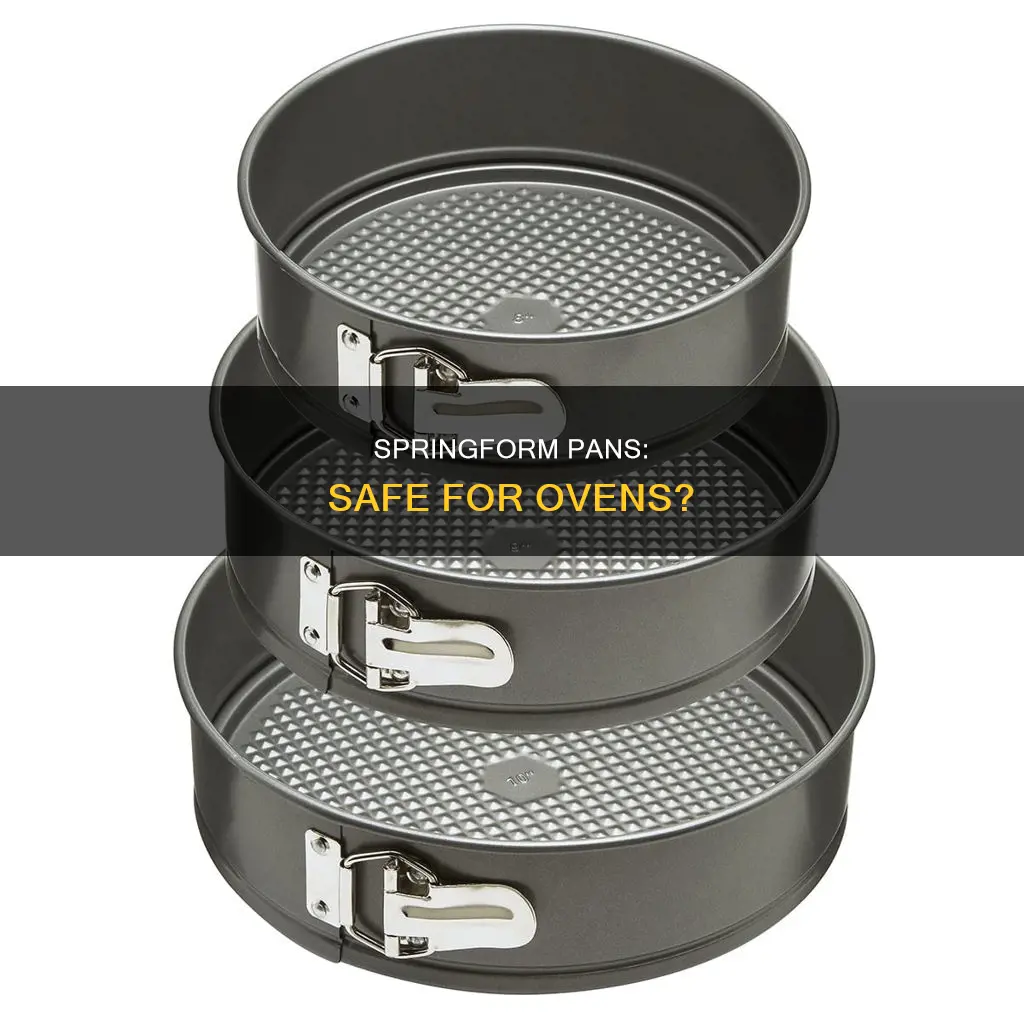 are springform pans oven safe