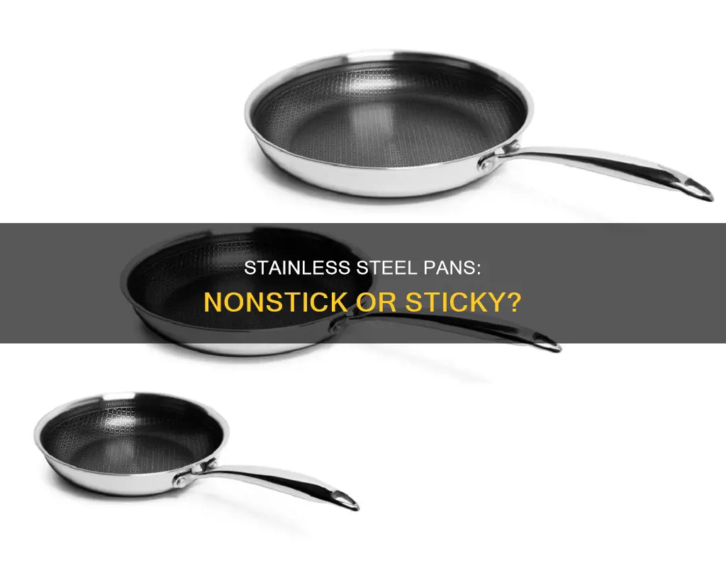 are stainless steal pans nonstick