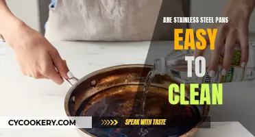 Stainless Steel Pans: Easy Cleaning, Effortless Maintenance