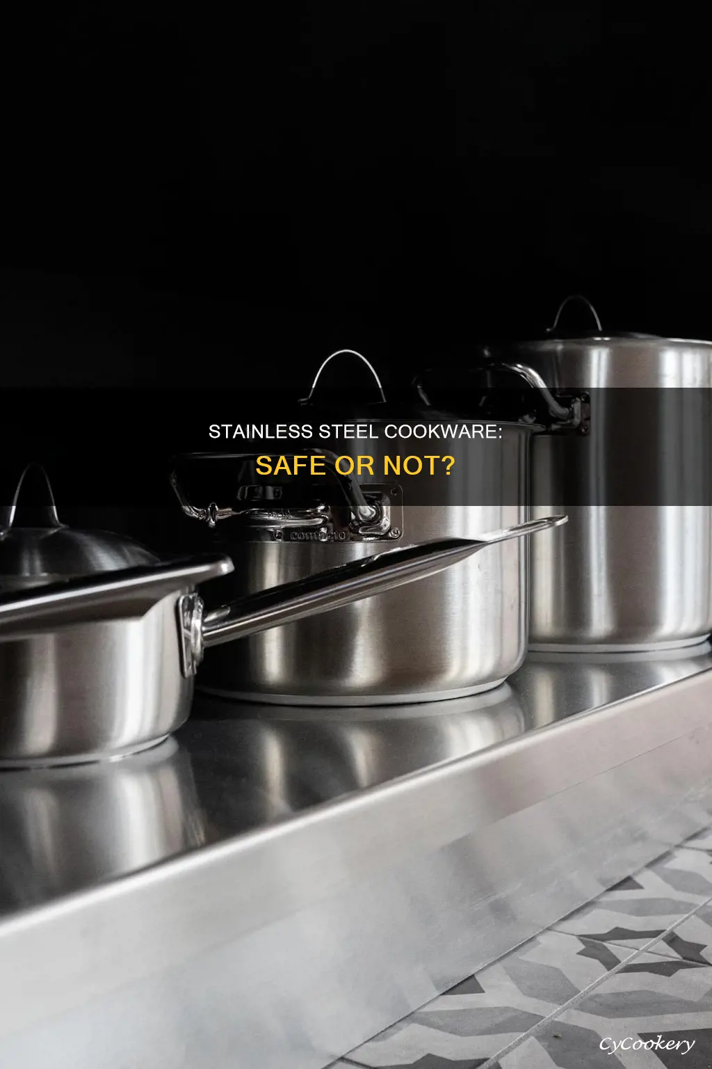 are stainless steel pots safe to cook in