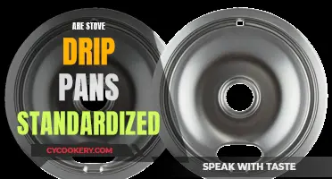 Stove Drip Pans: Are They Standardized for All?