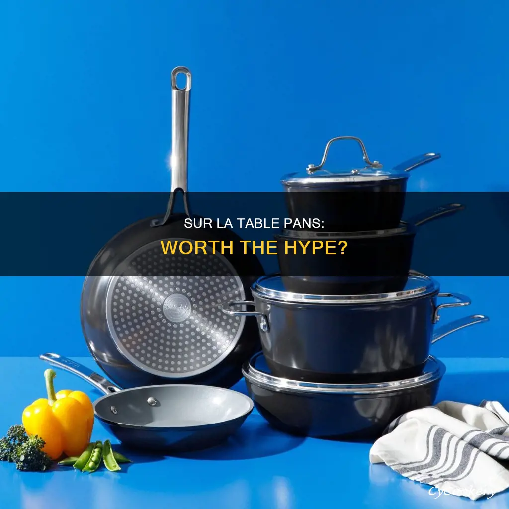 are sur la table pans good