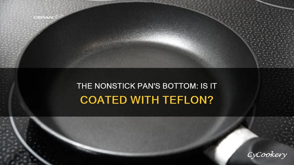 are the bottoms of nonstick pans coated in terflon