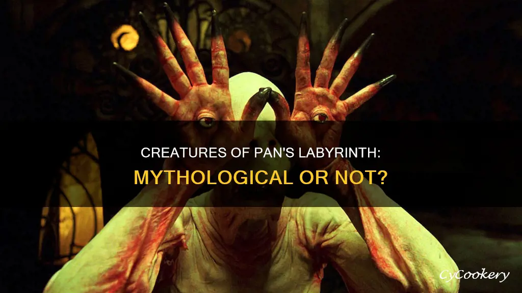 are the creatures in pans labyrinth based on real mytgology