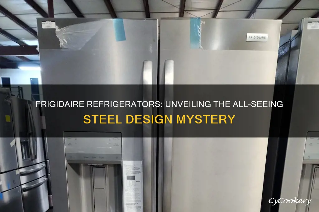 are the frigidaire refrigerator all seeing steel
