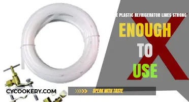 Are Plastic Refrigerator Lines Durable Enough for Safe Long-Term Use?