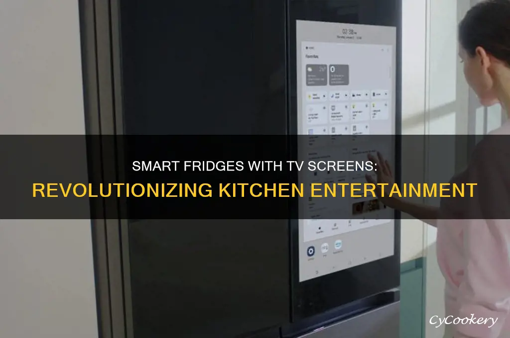 are the refrigerators that can play tv shows