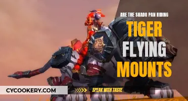 Tiger Mounts: Can Shado-Pan Ride Flying Tigers?
