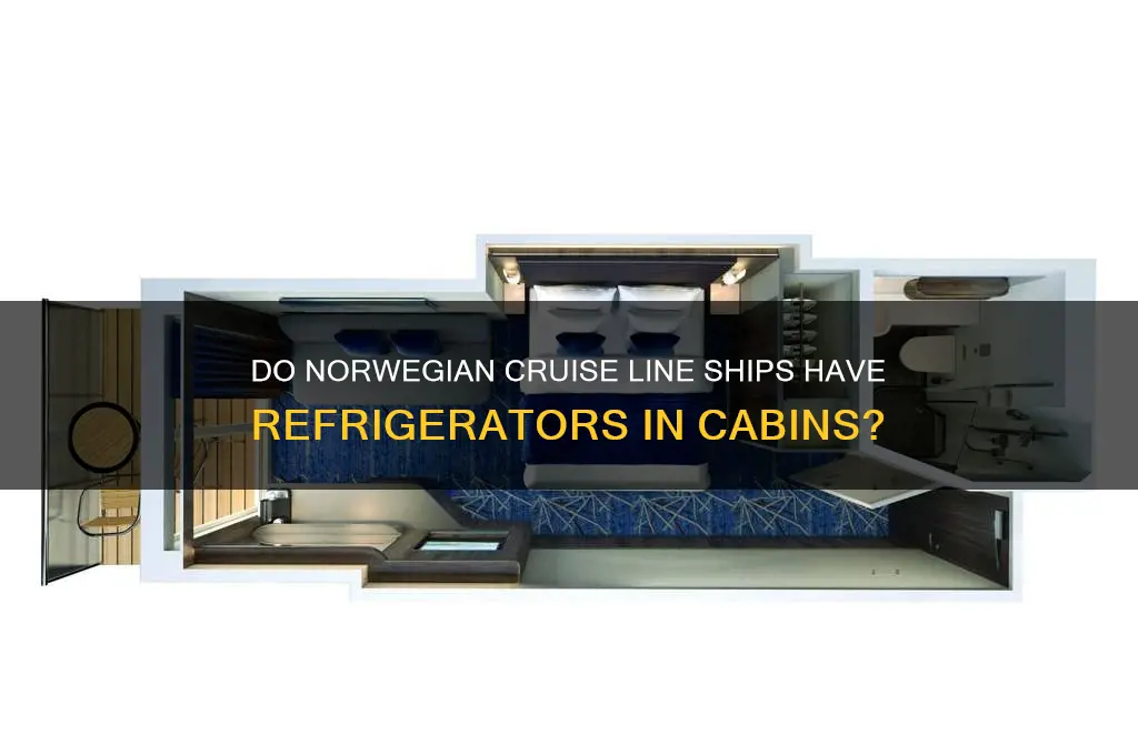 are ther refrigerators on the norwegian cruise line