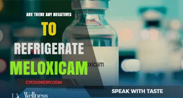 Refrigerating Meloxicam: Potential Risks and Side Effects Explained