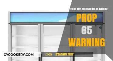 Do Prop 65 Warnings Apply to All Refrigerators?