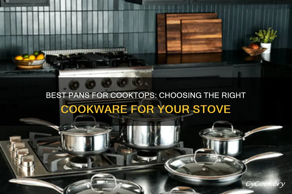 are there certain pans you should use on cooktop