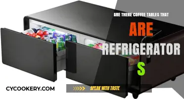 Innovative Coffee Tables with Built-In Refrigerators: Fact or Fiction?