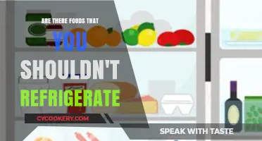 Avoid Chilling These Foods: Surprising Items That Don't Belong in the Fridge