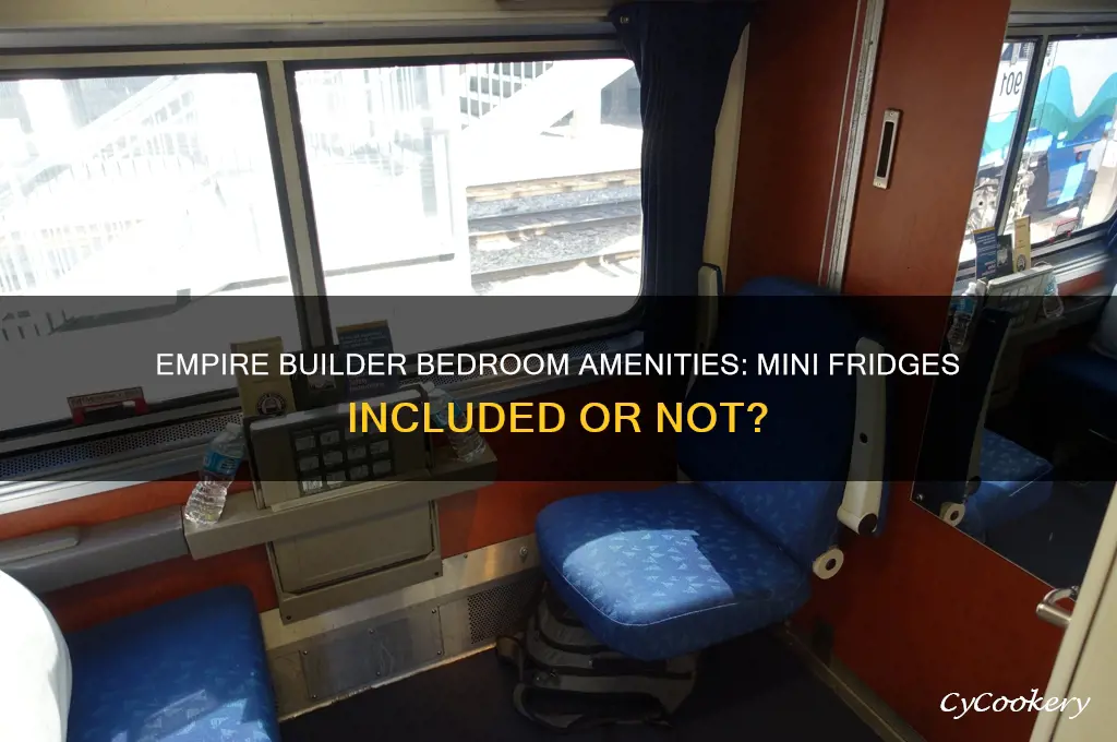 are there mini refrigerators in the empire builder bedroom