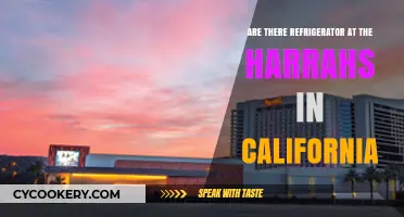 Harrah's California: Do Guest Rooms Include Refrigerators?