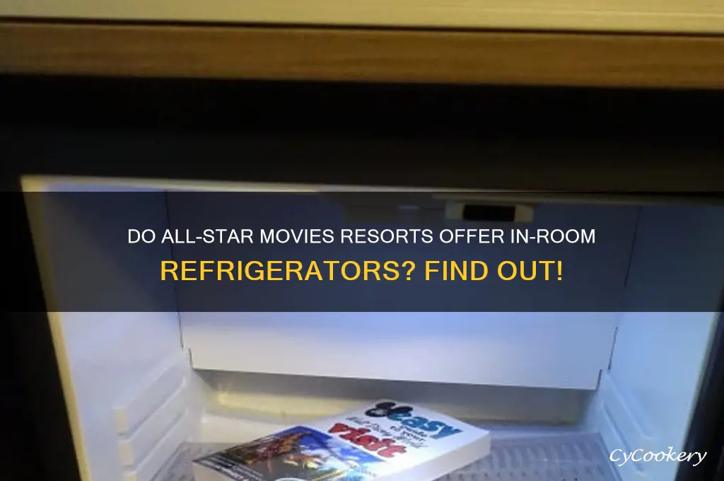are there refrigerators at all star movies