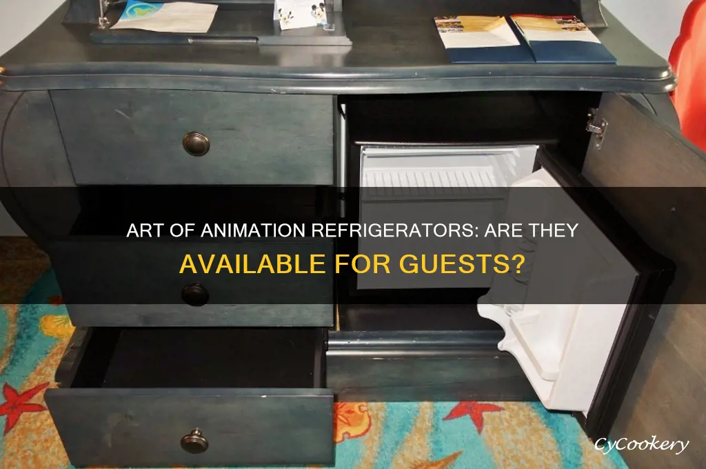 are there refrigerators at art of animation