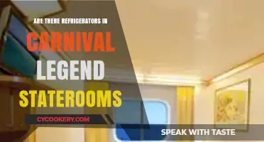 Carnival Legend Staterooms: Do They Include Refrigerators?