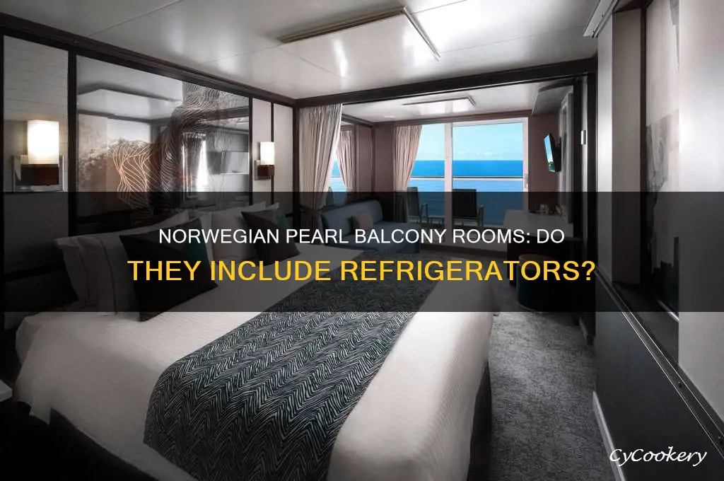 are there refrigerators in norwegion pearl balcony rooms