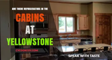 Yellowstone Cabins: Do They Include Refrigerators for Visitors?