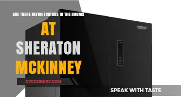 Sheraton McKinney Rooms: Do They Include Refrigerators for Guests?