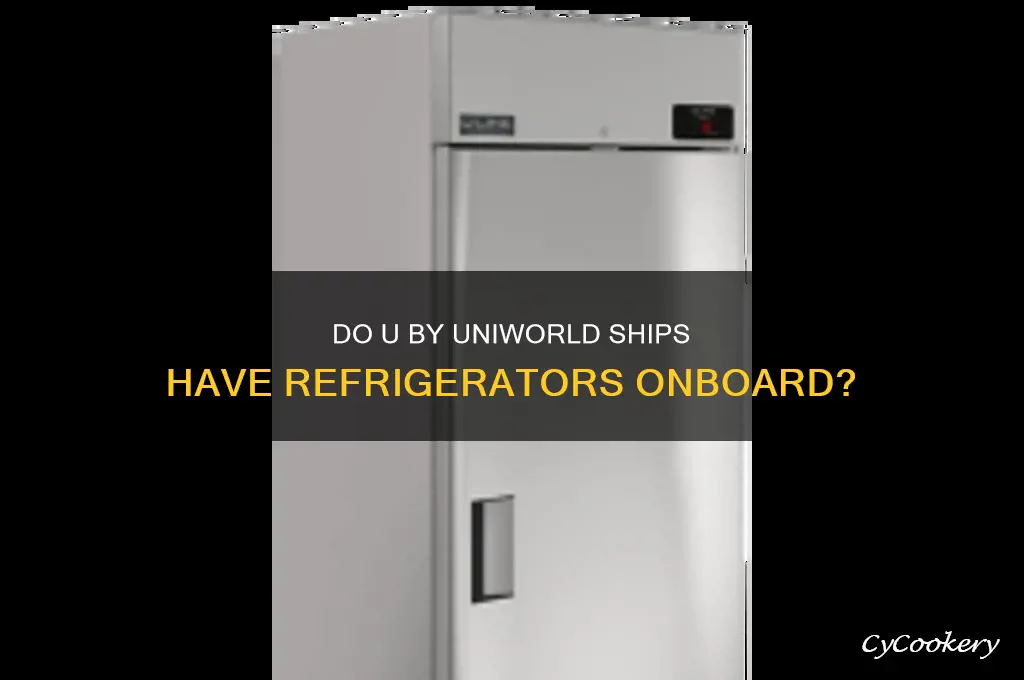 are there refrigerators in u by uniworld