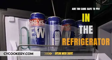 Are Tin Cans Safe for Refrigerator Storage? A Quick Guide