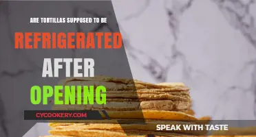 Should You Refrigerate Tortillas After Opening? Expert Tips Inside
