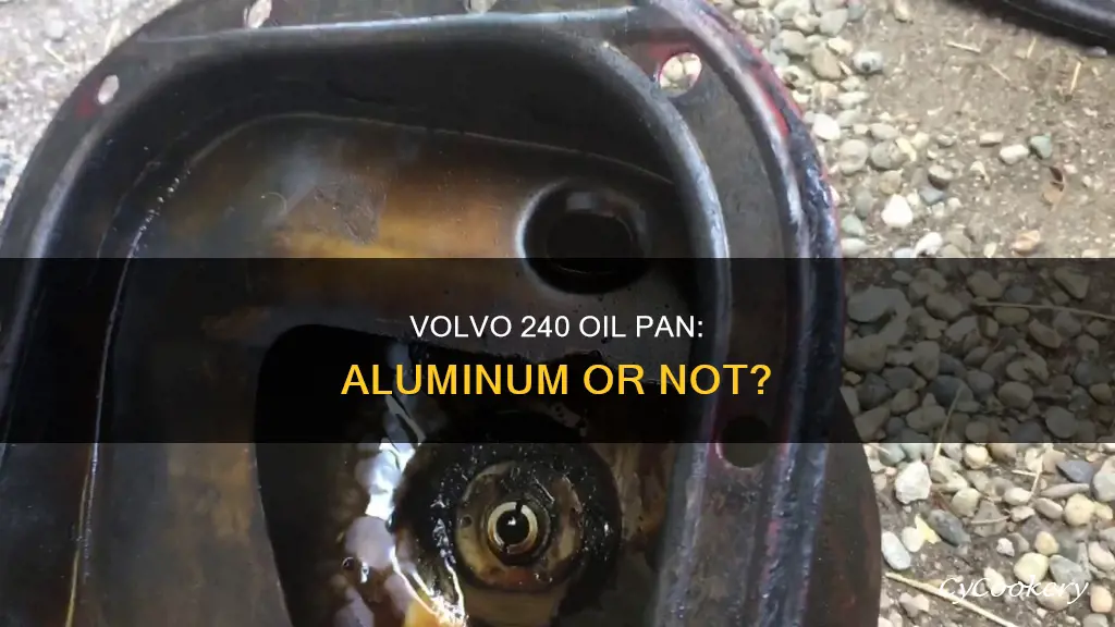 are volvo 240 oil pans alluminum