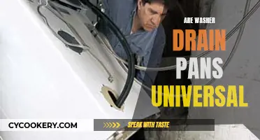 Washer Drain Pan Compatibility: A Universal Solution?