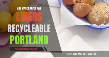 Waxed Paper Pan Liners: Recycle or Not?