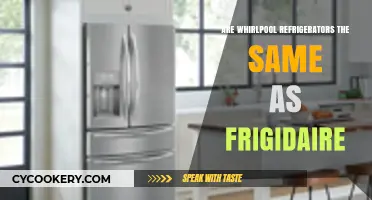 Whirlpool vs Frigidaire Refrigerators: Are They the Same Brand?