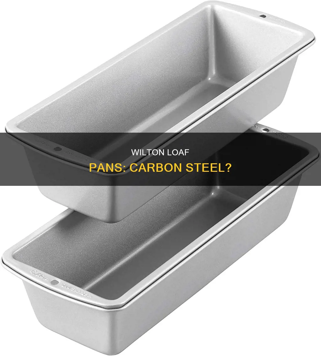 are wilton loaf pans carbon steel