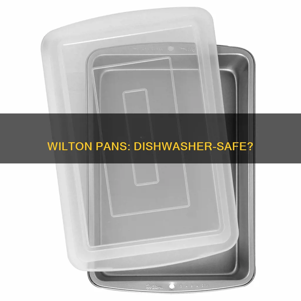 are wilton pans dishwasher safe