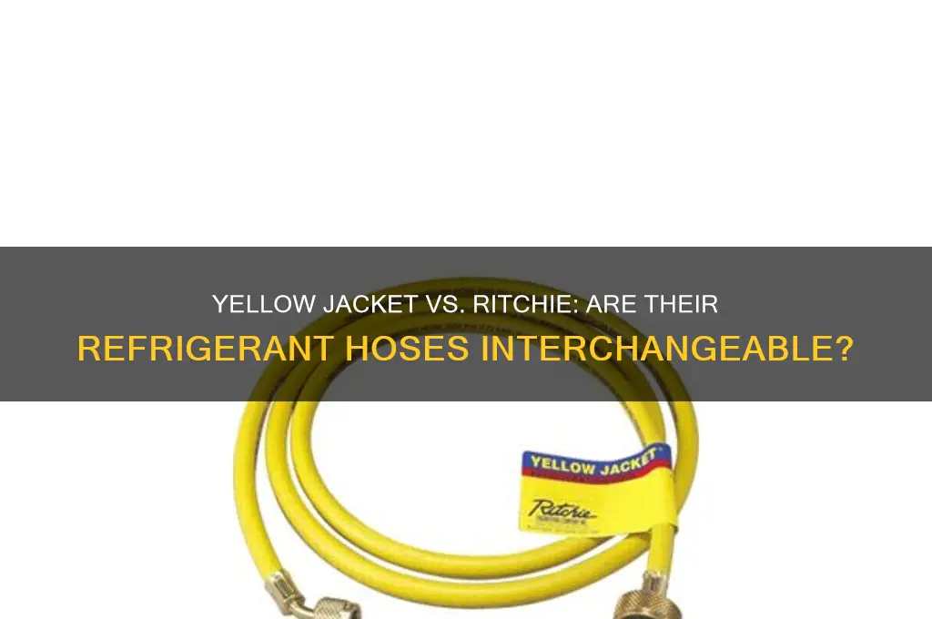 are yellow jacket and ritchie refrigerant hoses the same