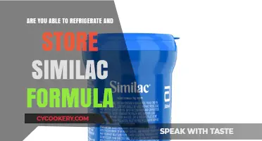 Can You Safely Refrigerate and Store Similac Formula? Tips and Guidelines
