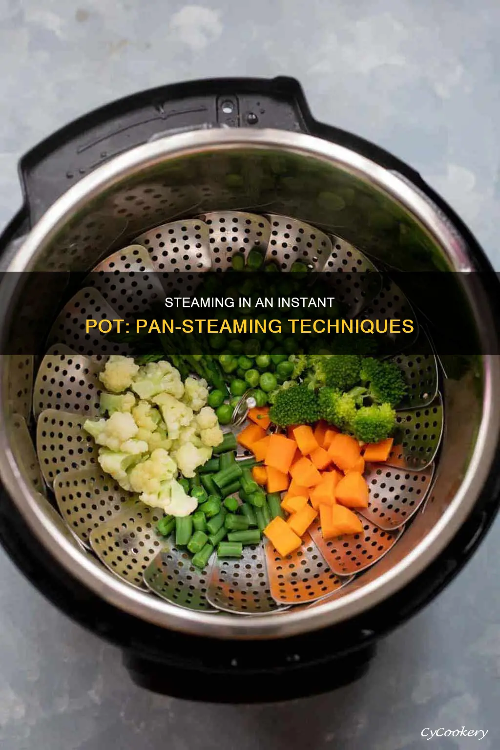 are you able to steam in instapot with pan